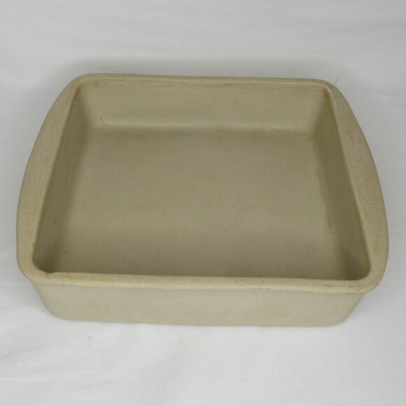 The Pampered Chef Stoneware Square Baking Pan 9 x 9 - Picture 6 of 8